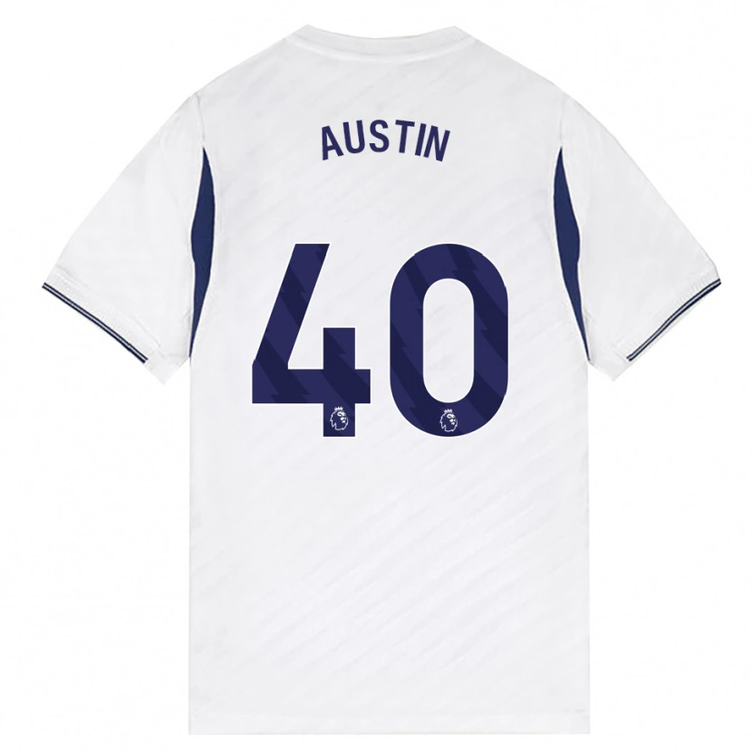 Danxen Homem Camisola Brandon Austin #40 Branco Vermelho Roxo Principal 2026/27 Camisa