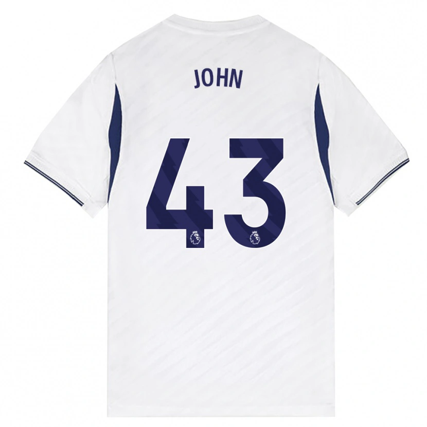 Danxen Homem Camisola Nile John #43 Branco Vermelho Roxo Principal 2026/27 Camisa