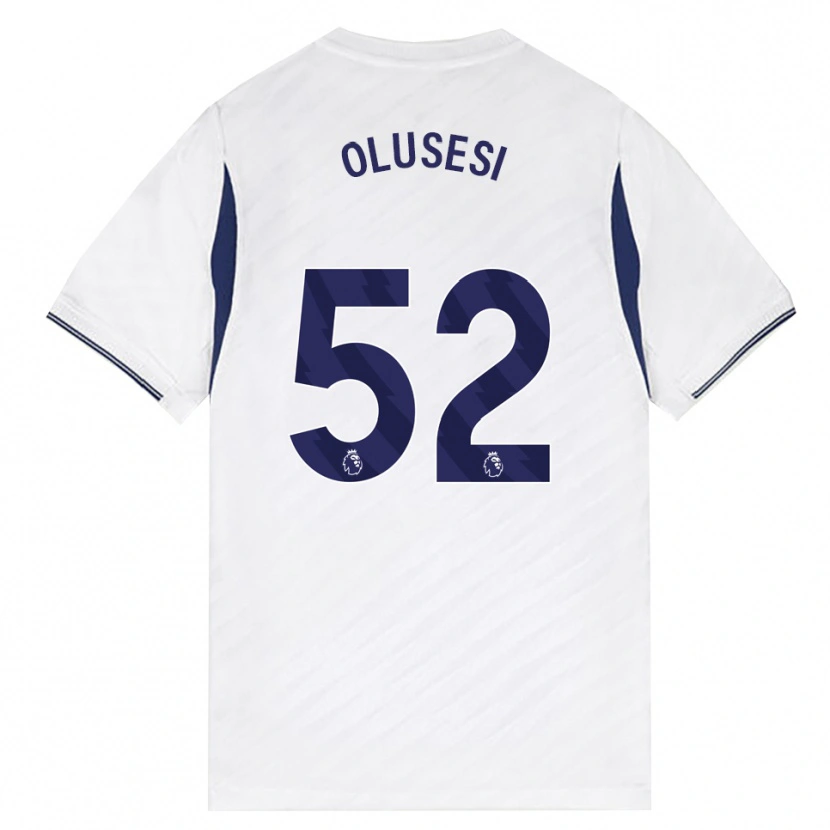 Danxen Homem Camisola Callum Olusesi #52 Branco Vermelho Roxo Principal 2026/27 Camisa