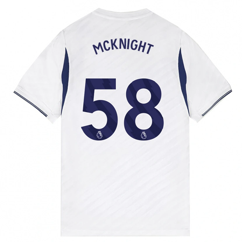 Danxen Homem Camisola Maxwell Mcknight #58 Branco Vermelho Roxo Principal 2026/27 Camisa