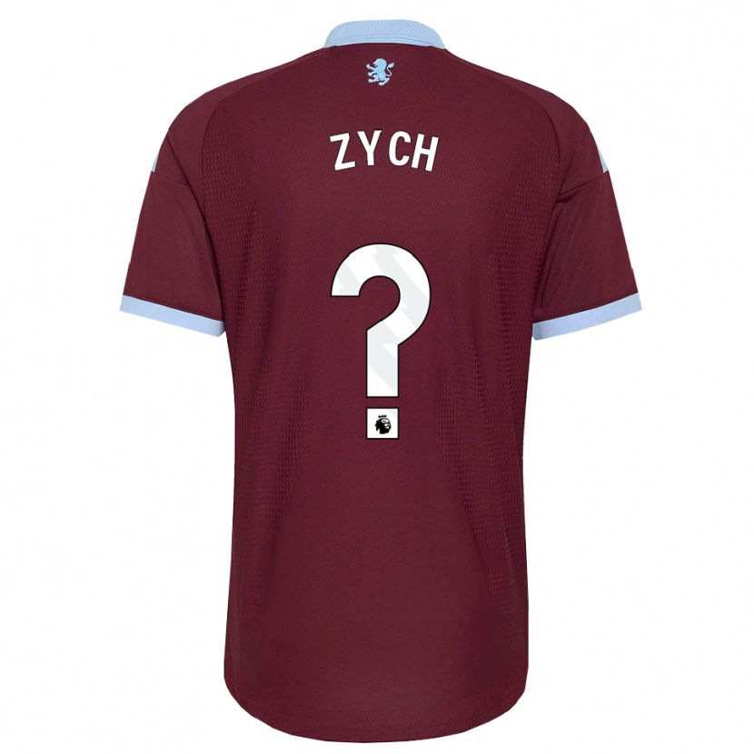 Danxen Homem Camisola Oliwier Zych #0 Cornflowerblue Borgonha Principal 2026/27 Camisa