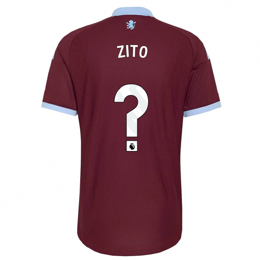 Danxen Homem Camisola Patrick Zito #0 Cornflowerblue Borgonha Principal 2026/27 Camisa