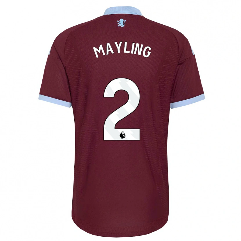 Danxen Homem Camisola Sarah Mayling #2 Cornflowerblue Borgonha Principal 2026/27 Camisa