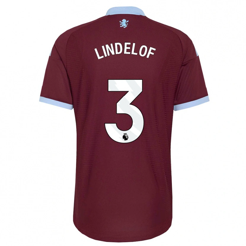Danxen Homem Camisola Victor Lindelöf #3 Cornflowerblue Borgonha Principal 2026/27 Camisa
