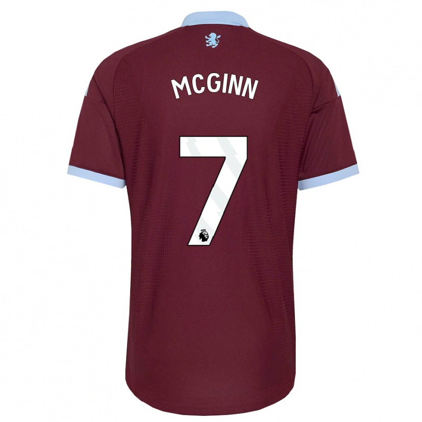 Danxen Homem Camisola John Mcginn #7 Cornflowerblue Borgonha Principal 2026/27 Camisa