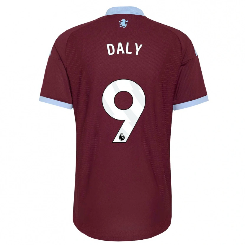 Danxen Homem Camisola Rachel Daly #9 Cornflowerblue Borgonha Principal 2026/27 Camisa