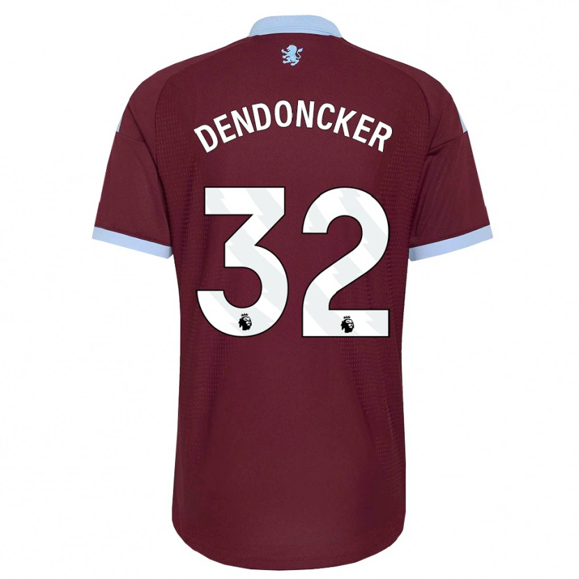 Danxen Homem Camisola Leander Dendoncker #32 Cornflowerblue Borgonha Principal 2026/27 Camisa