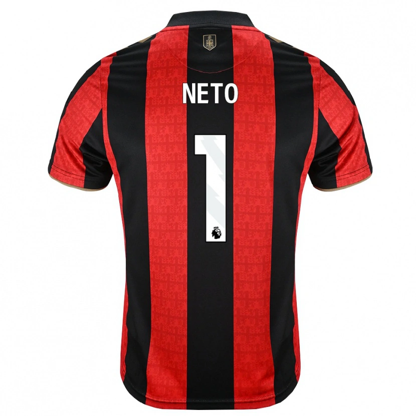 Danxen Homem Camisola Neto #1 Goldenrod Vermelho Preto Principal 2026/27 Camisa