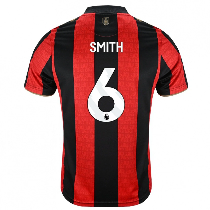 Danxen Homem Camisola Maisy Smith #6 Goldenrod Vermelho Preto Principal 2026/27 Camisa