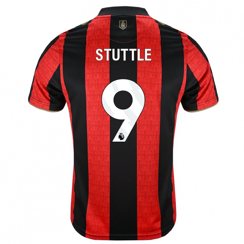 Danxen Homem Camisola Jonny Stuttle #9 Goldenrod Vermelho Preto Principal 2026/27 Camisa