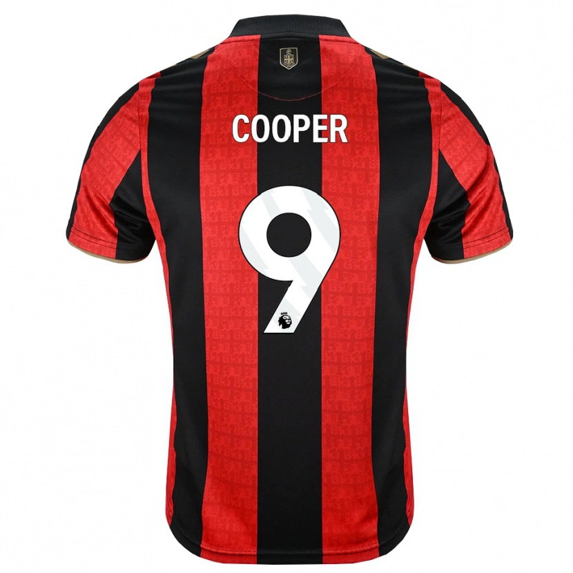 Danxen Homem Camisola Lucy Cooper #9 Goldenrod Vermelho Preto Principal 2026/27 Camisa