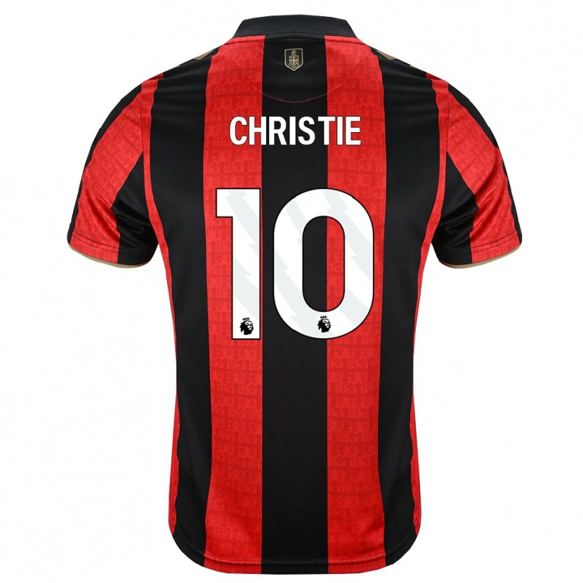 Danxen Homem Camisola Ryan Christie #10 Goldenrod Vermelho Preto Principal 2026/27 Camisa