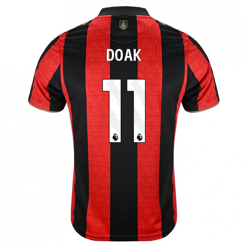 Danxen Homem Camisola Ben Gannon-Doak #11 Goldenrod Vermelho Preto Principal 2026/27 Camisa