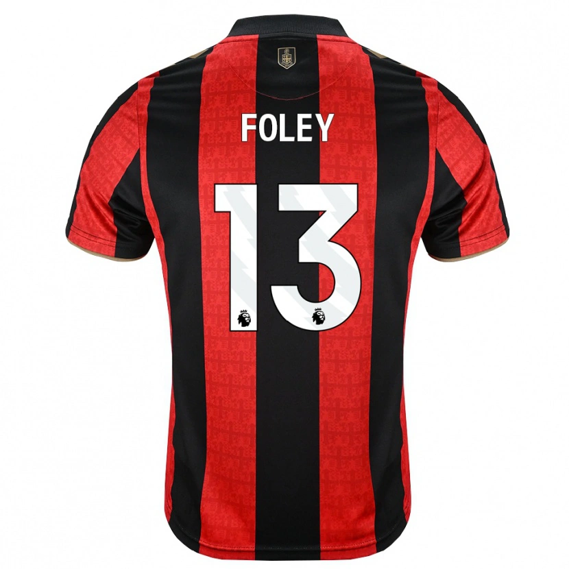 Danxen Homem Camisola Erin Foley #13 Goldenrod Vermelho Preto Principal 2026/27 Camisa