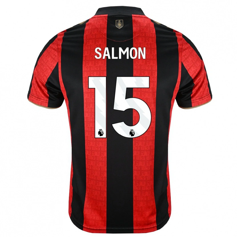 Danxen Homem Camisola Josh Salmon #15 Goldenrod Vermelho Preto Principal 2026/27 Camisa