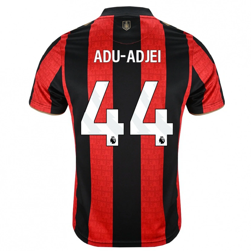 Danxen Homem Camisola Daniel Adu-Adjei #44 Goldenrod Vermelho Preto Principal 2026/27 Camisa