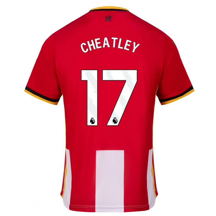 Danxen Homem Camisola Ashley Cheatley #17 Amarelo Preto Vermelho Principal 2026/27 Camisa