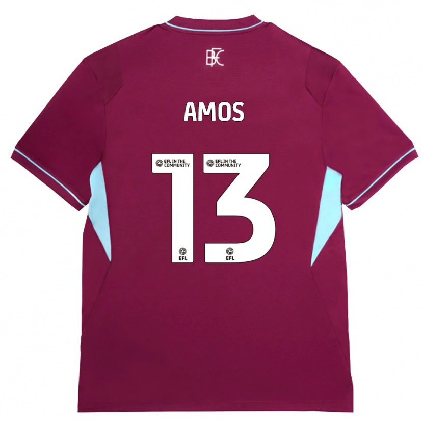 Danxen Homem Camisola Ben Amos #13 Borgonha Verde Principal 2026/27 Camisa