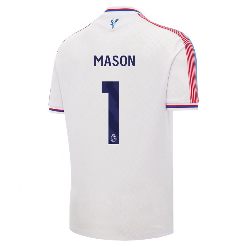 Danxen Homem Camisola Jack Mason #1 Branco Vermelho Azul Principal 2026/27 Camisa