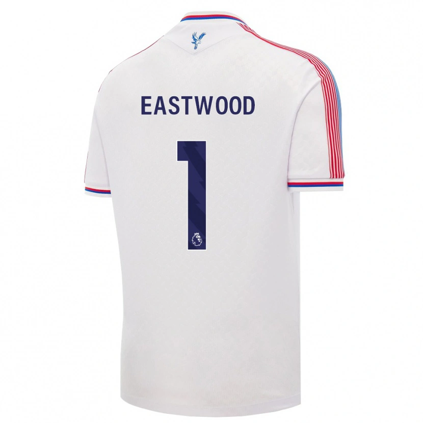 Danxen Homem Camisola Billy Eastwood #1 Branco Vermelho Azul Principal 2026/27 Camisa