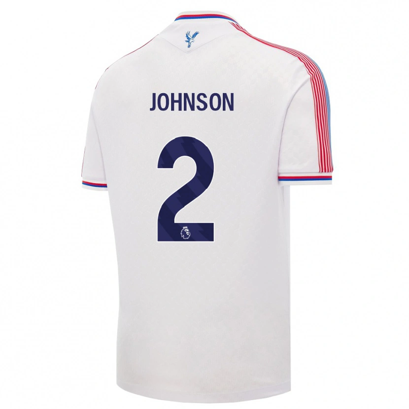 Danxen Homem Camisola Annabel Johnson #2 Branco Vermelho Azul Principal 2026/27 Camisa