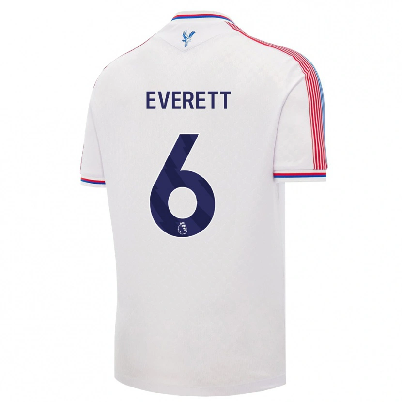 Danxen Homem Camisola Aimee Everett #6 Branco Vermelho Azul Principal 2026/27 Camisa