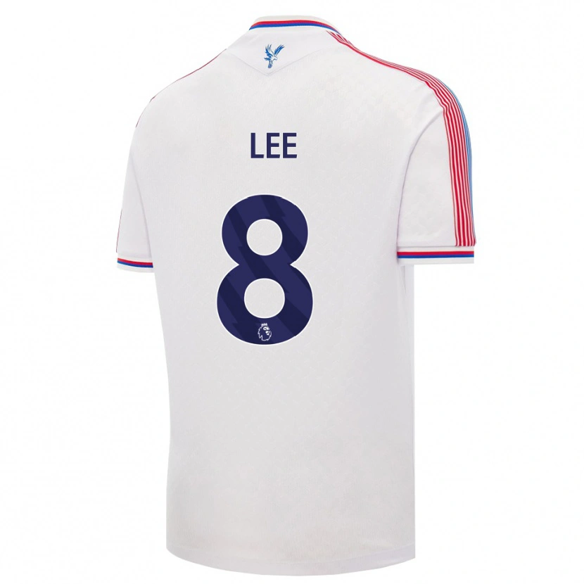 Danxen Homem Camisola Jamar Lee #8 Branco Vermelho Azul Principal 2026/27 Camisa