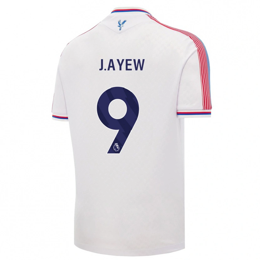 Danxen Homem Camisola Jordan Ayew #9 Branco Vermelho Azul Principal 2026/27 Camisa
