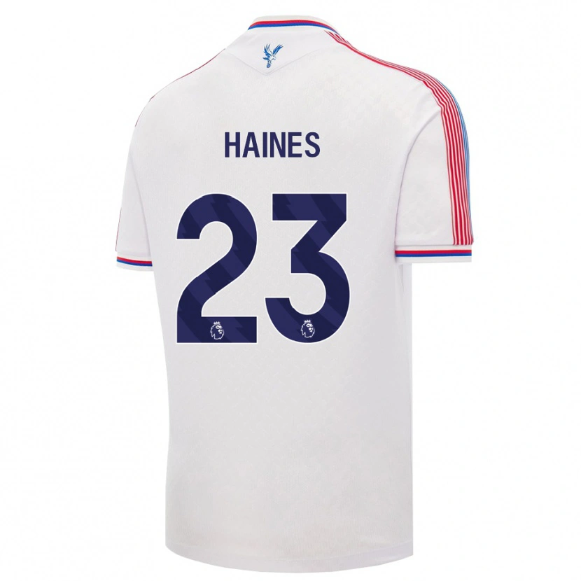 Danxen Homem Camisola Coral-Jade Haines #23 Branco Vermelho Azul Principal 2026/27 Camisa
