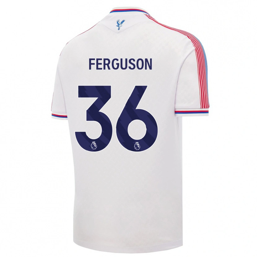 Danxen Homem Camisola Nathan Ferguson #36 Branco Vermelho Azul Principal 2026/27 Camisa