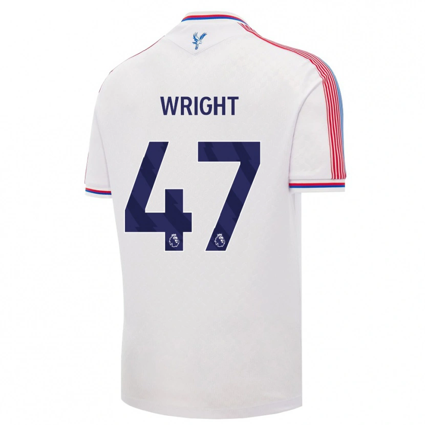 Danxen Homem Camisola Annis-Clara Wright #47 Branco Vermelho Azul Principal 2026/27 Camisa