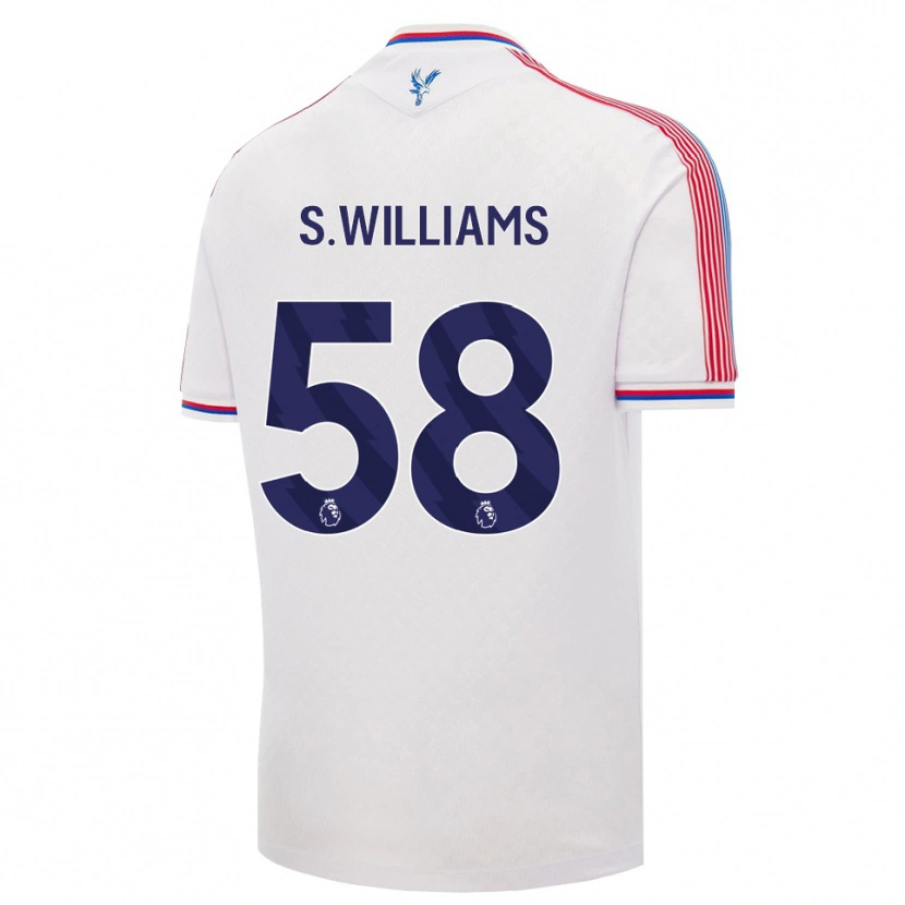 Danxen Homem Camisola Seb Williams #58 Branco Vermelho Azul Principal 2026/27 Camisa