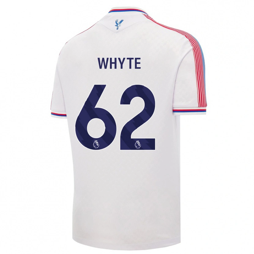 Danxen Homem Camisola Tyler Whyte #62 Branco Vermelho Azul Principal 2026/27 Camisa