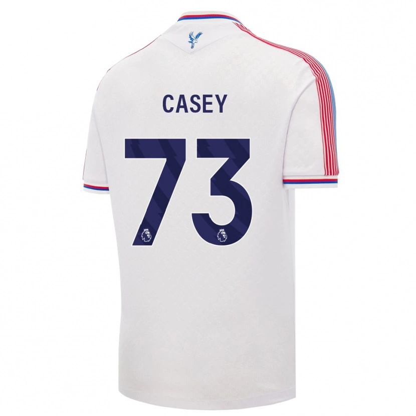 Danxen Homem Camisola Ben Casey #73 Branco Vermelho Azul Principal 2026/27 Camisa