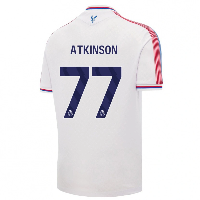 Danxen Homem Camisola Isibeal Atkinson #77 Branco Vermelho Azul Principal 2026/27 Camisa