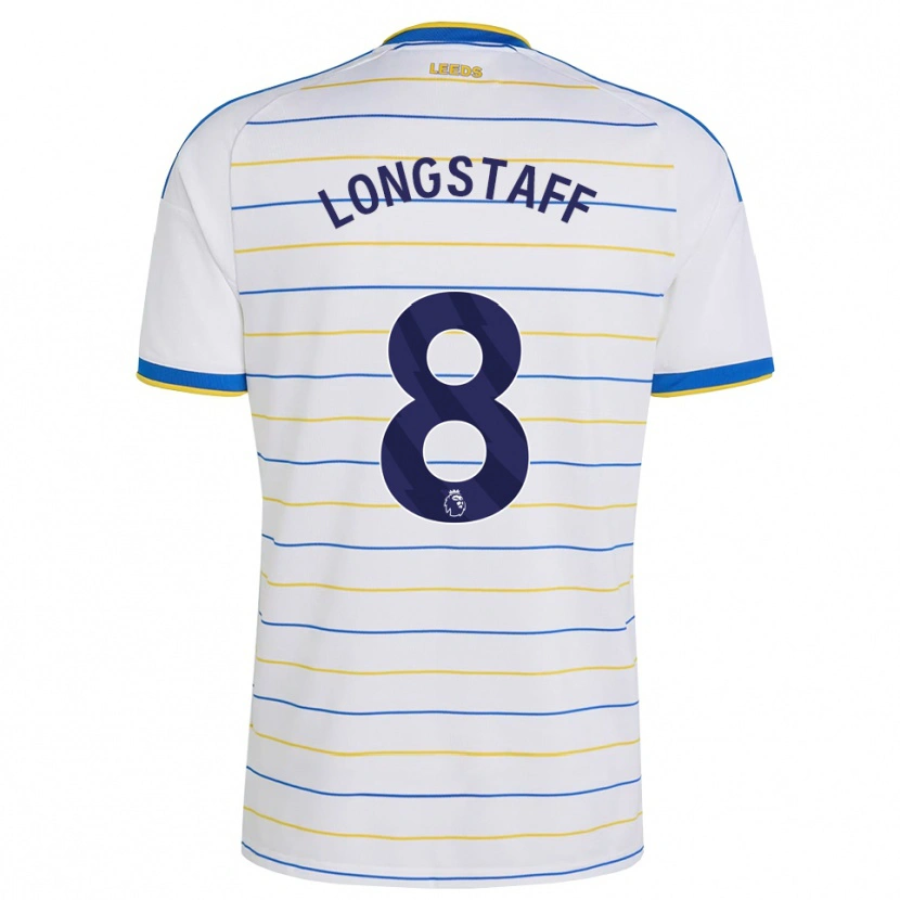 Danxen Homem Camisola Sean Longstaff #8 Vermelho Amarelo Azul Principal 2026/27 Camisa