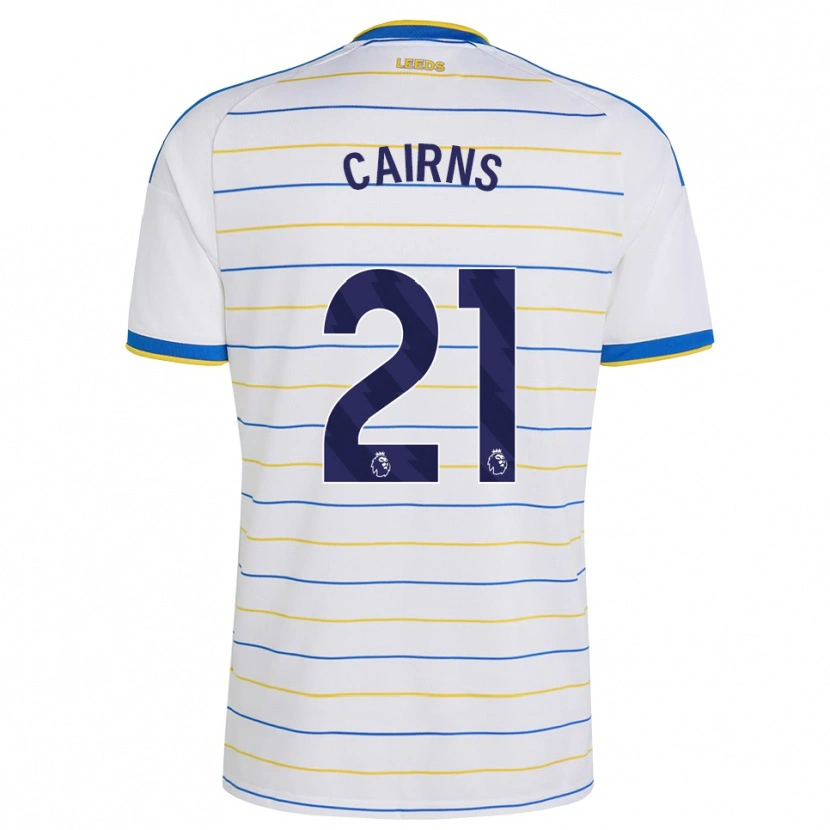 Danxen Homem Camisola Alex Cairns #21 Vermelho Amarelo Azul Principal 2026/27 Camisa