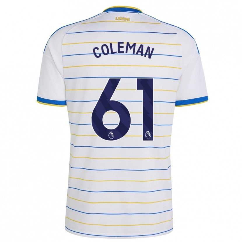 Danxen Homem Camisola Cian Coleman #61 Vermelho Amarelo Azul Principal 2026/27 Camisa