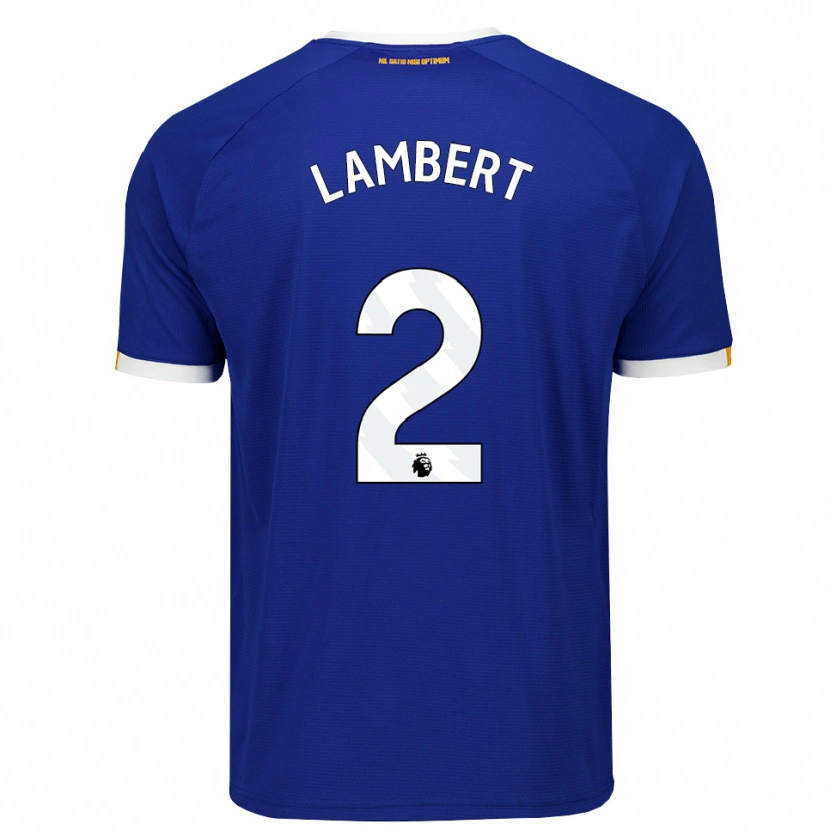 Danxen Homem Camisola Rocco Lambert #2 Azul Branco Amarelo Principal 2026/27 Camisa
