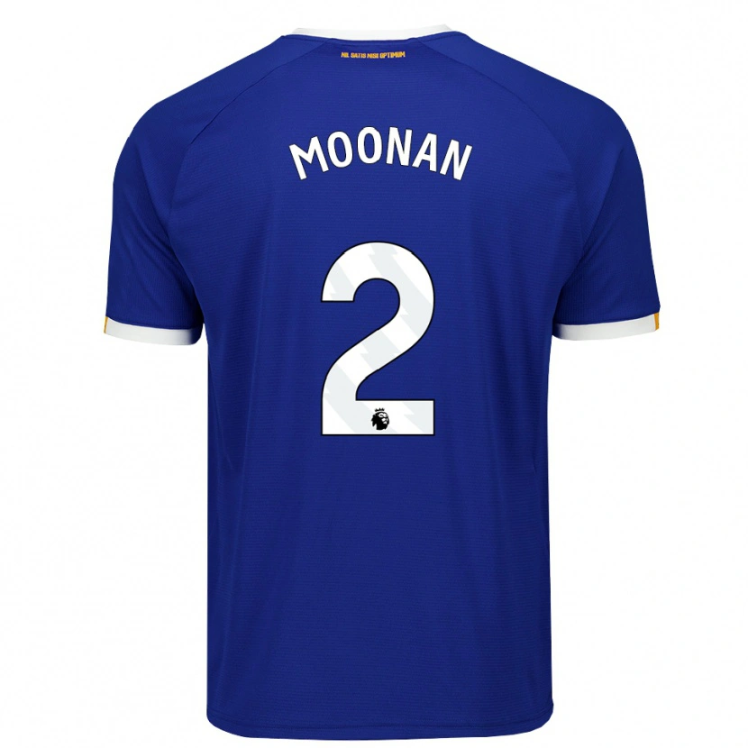 Danxen Homem Camisola Bradley Moonan #2 Azul Branco Amarelo Principal 2026/27 Camisa