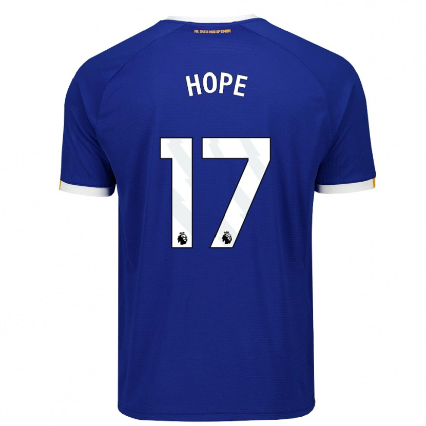 Danxen Homem Camisola Lucy Hope #17 Azul Branco Amarelo Principal 2026/27 Camisa