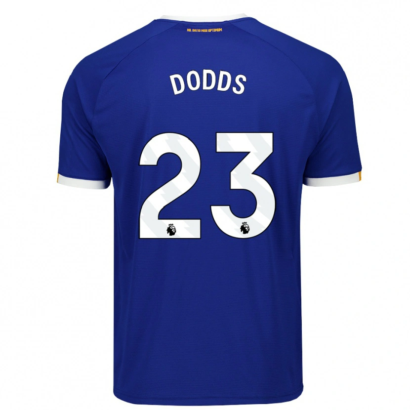 Danxen Homem Camisola John Dodds #23 Azul Branco Amarelo Principal 2026/27 Camisa