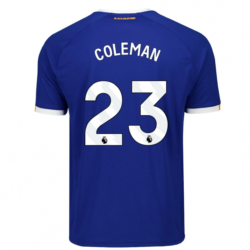 Danxen Homem Camisola Seamus Coleman #23 Azul Branco Amarelo Principal 2026/27 Camisa