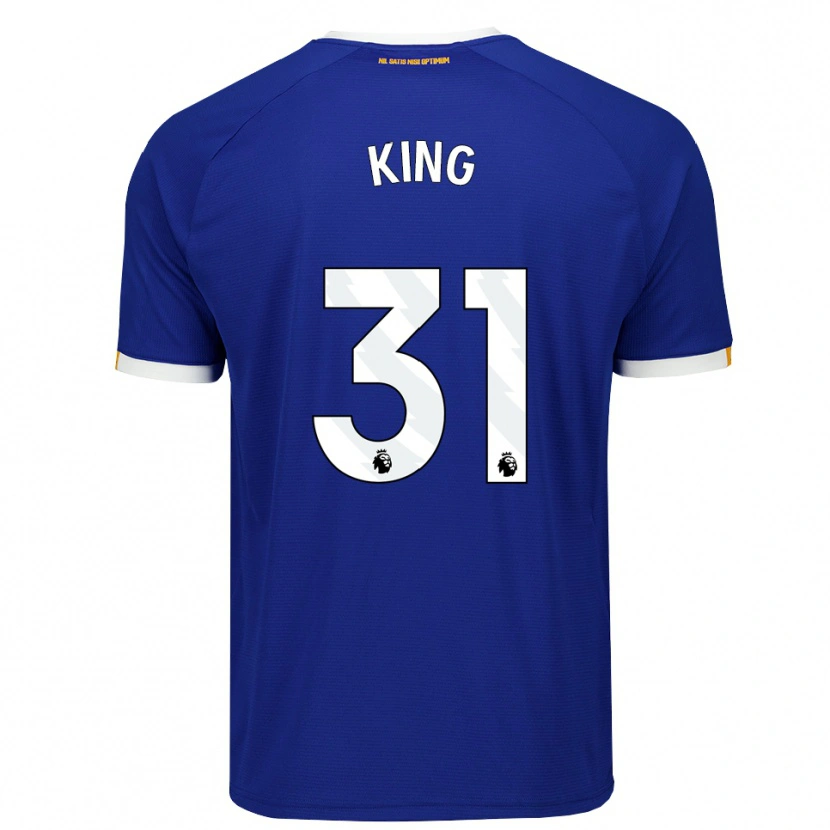 Danxen Homem Camisola Tom King #31 Azul Branco Amarelo Principal 2026/27 Camisa
