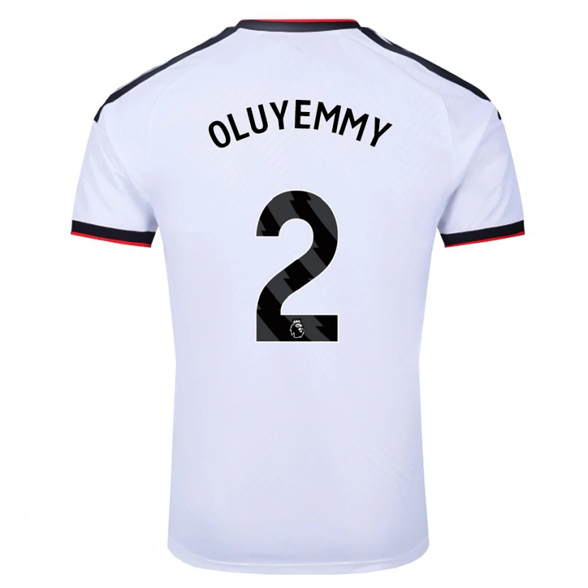 Danxen Homem Camisola Benjamin Oluyemmy #2 Branco Preto Vermelho Principal 2026/27 Camisa
