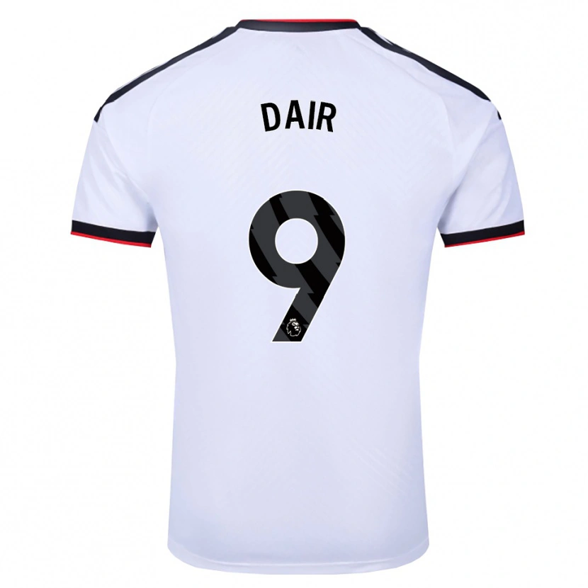 Danxen Homem Camisola Brodie Dair #9 Branco Preto Vermelho Principal 2026/27 Camisa
