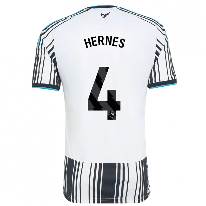 Danxen Homem Camisola Travis Hernes #4 Skyblue Preto Branco Principal 2026/27 Camisa