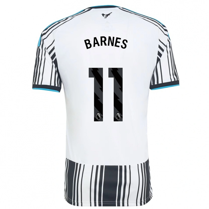 Danxen Homem Camisola Harvey Barnes #11 Skyblue Preto Branco Principal 2026/27 Camisa
