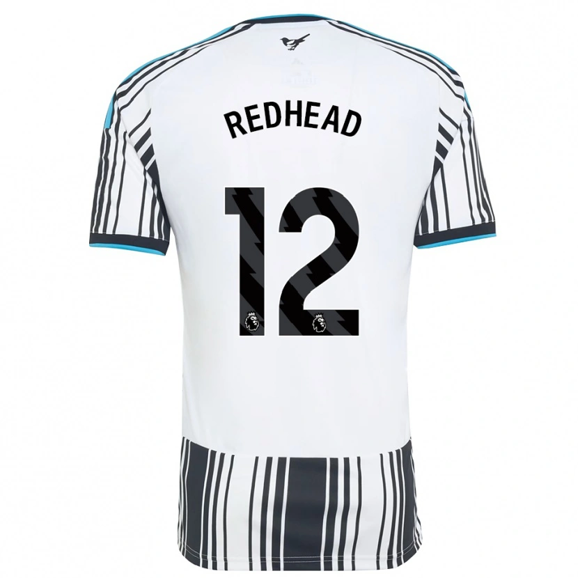 Danxen Homem Camisola Cara Milne-Redhead #12 Skyblue Preto Branco Principal 2026/27 Camisa