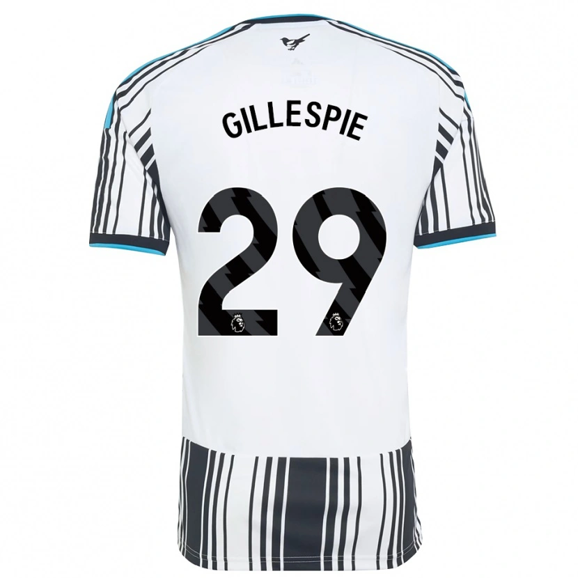 Danxen Homem Camisola Mark Gillespie #29 Skyblue Preto Branco Principal 2026/27 Camisa